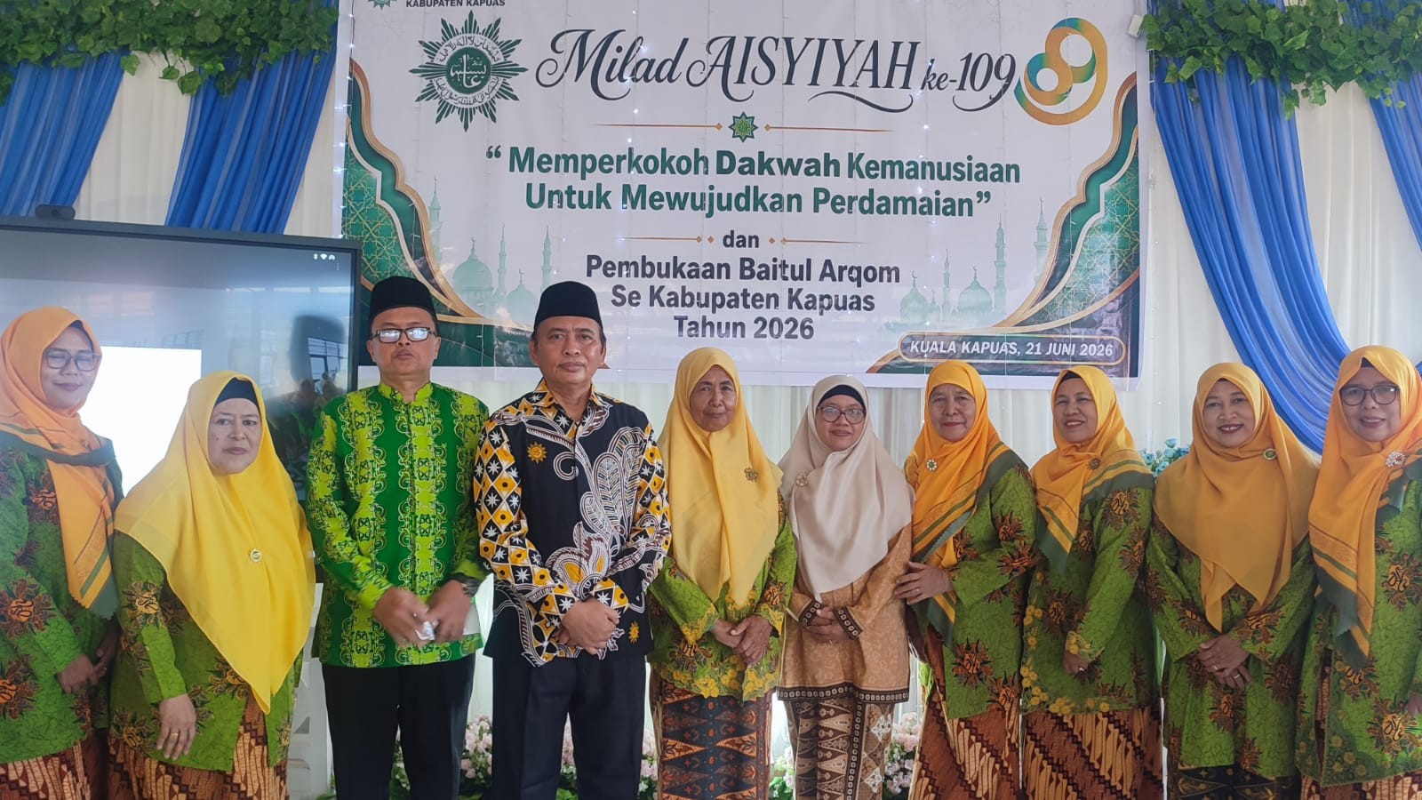 Milad Ke-109, Baitul Arqom Aisyiyah Se-Kapuas Resmi Dibuka PWA-KALTENG_MILAD.jpg